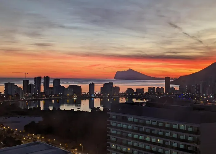100 M From Fossa Beach In Calpe