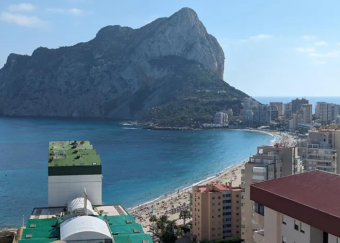 100 M From Fossa Beach In Calpe