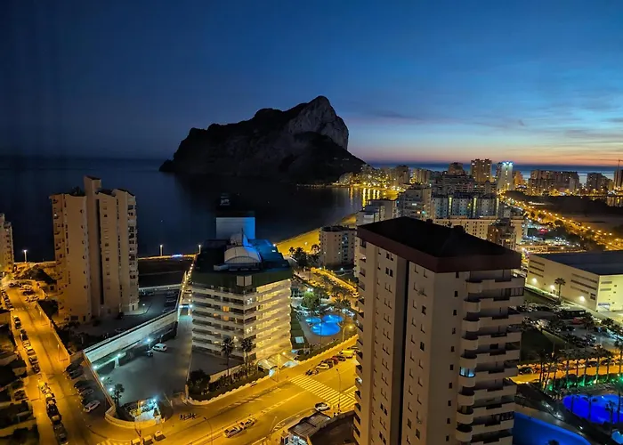 100 M From Fossa Beach In Calpe